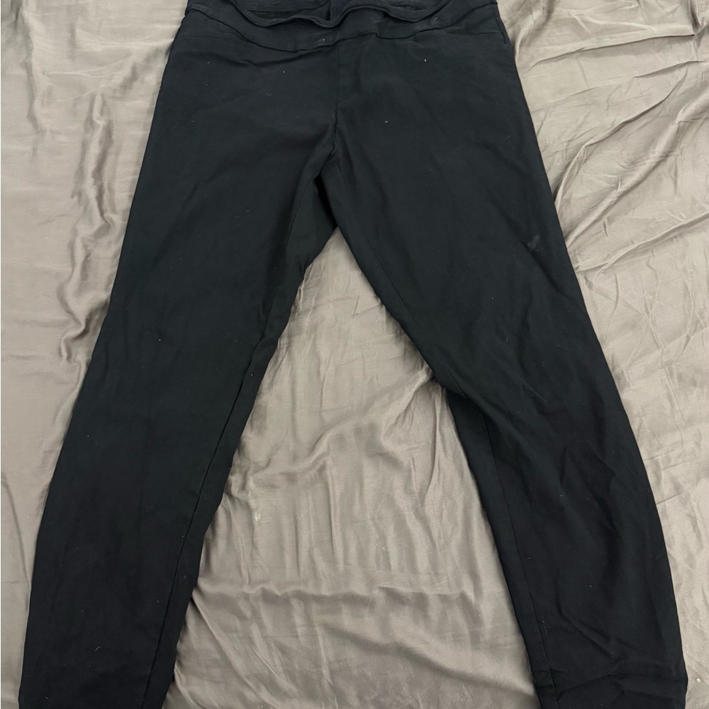 AB Studio Black Women's Dress Stretch Pants Size XL